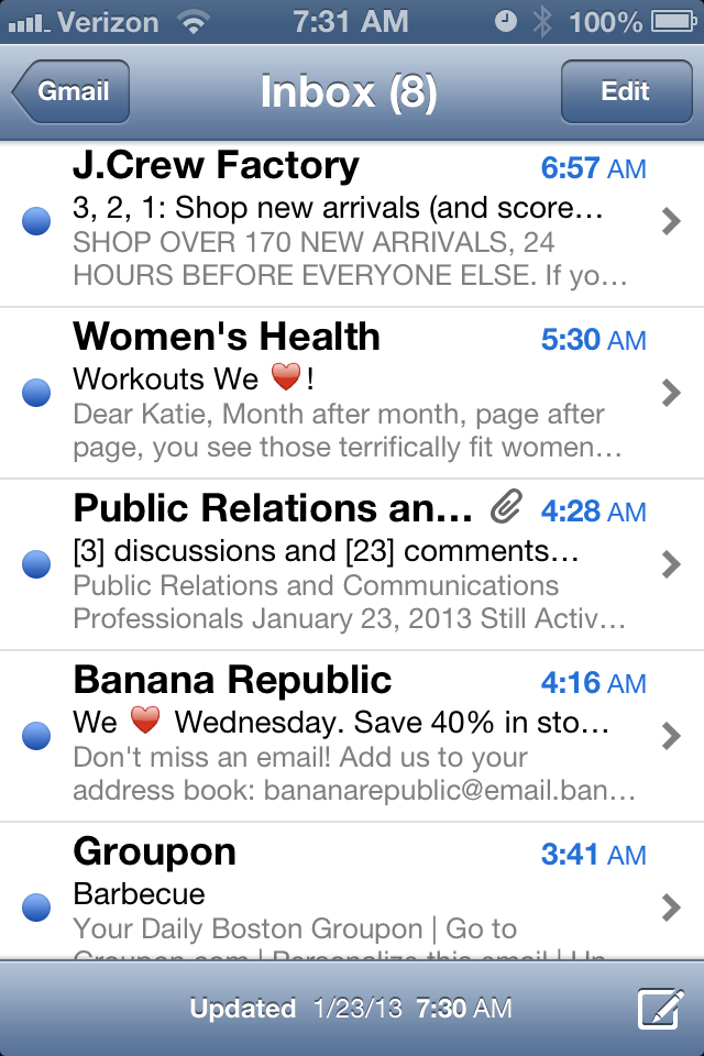 symbols in email subject line
