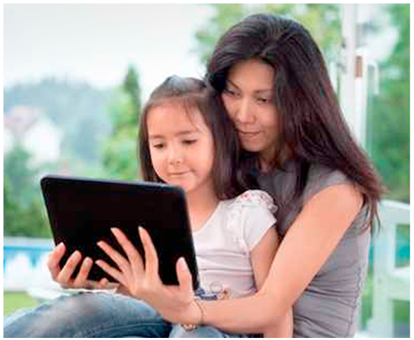 moms and tablets