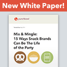party snacks white paper 