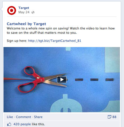 target cartwheel