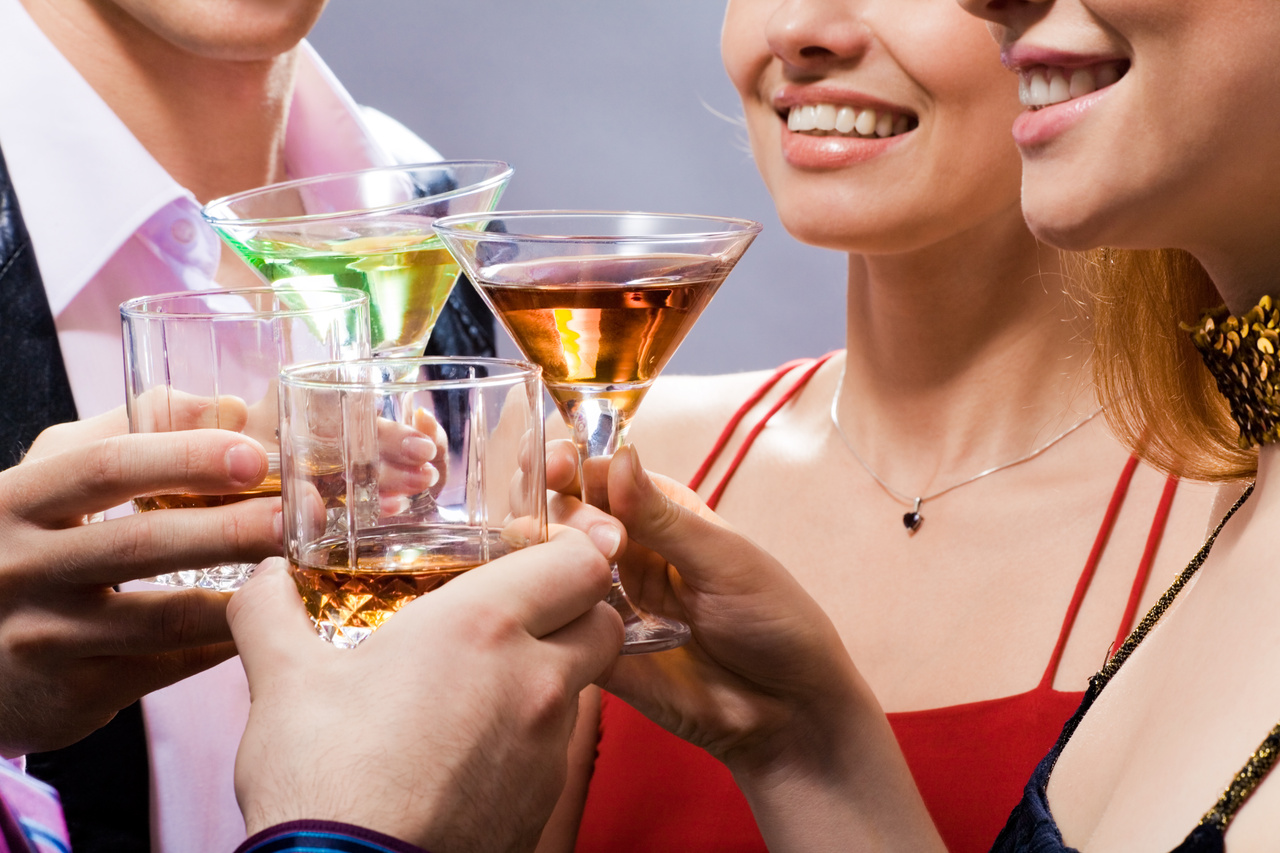 cocktail party beverages