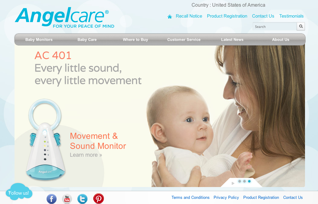 angelcare baby monitor