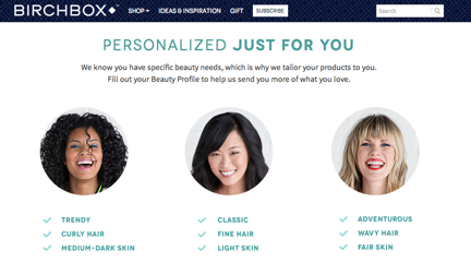birchbox marketing to moms