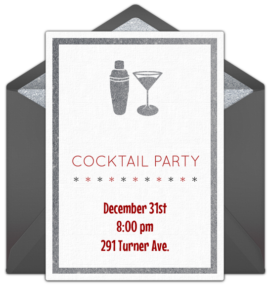 free holiday online invitation