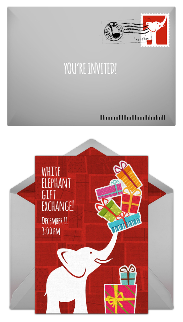 Free Christmas party invitations