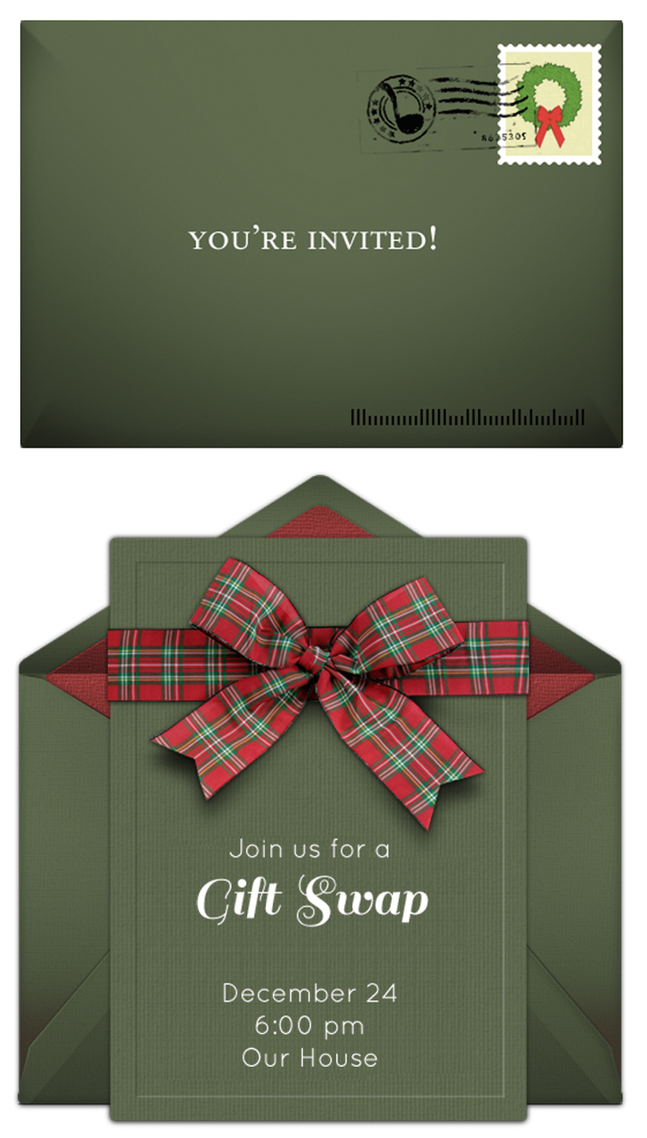 Free Christmas party invitations