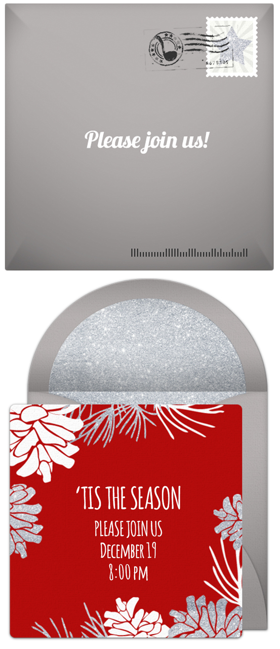 Free Christmas party invitations