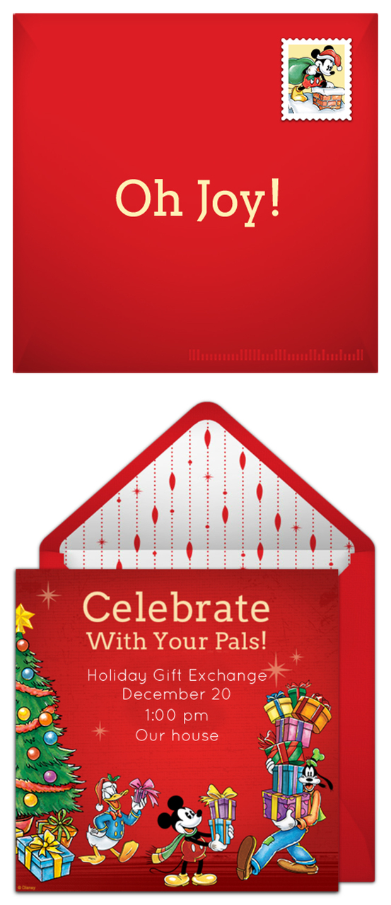 Free Christmas party invitations