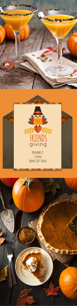 Friendsgiving Dinner Ideas: recipes, activities, invitations, and more!