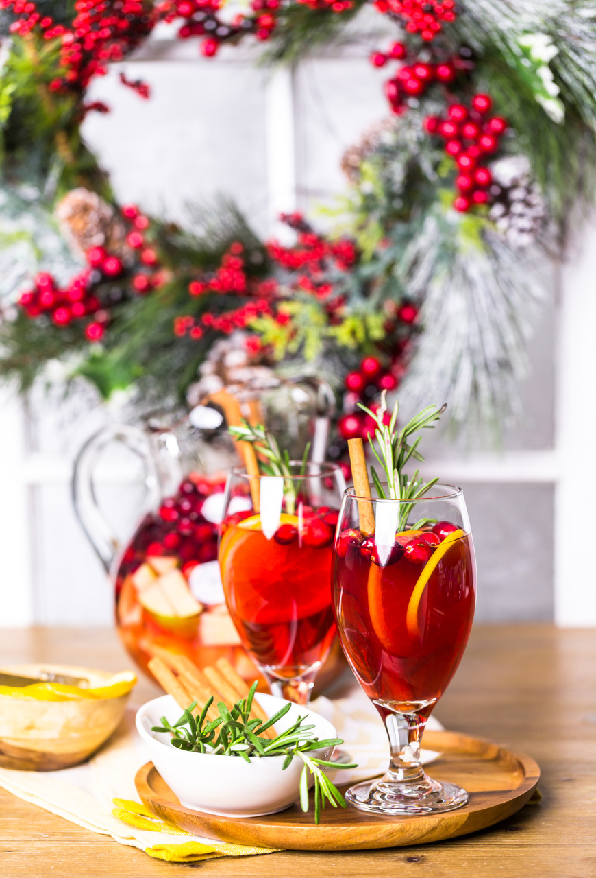 Festive Holiday Cocktail Party Invitations