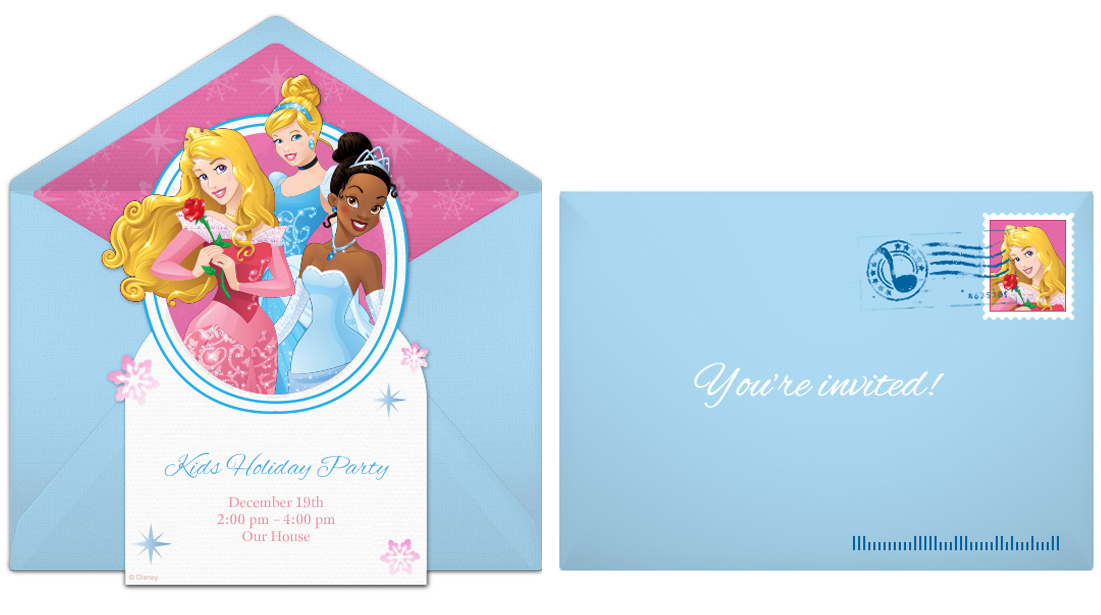 Free Disney Princess Online Invitation